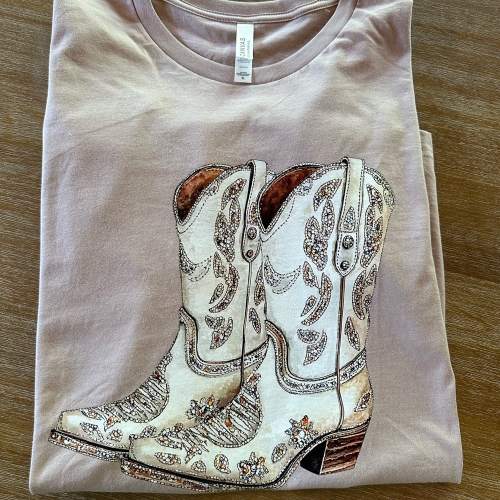 Cowboy Boots Graphic T-Shirt